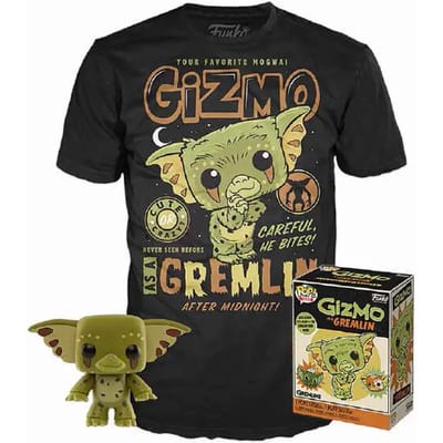 Beeldje Funko POP & T-shirt Gremlins Gizmo Exclusive
