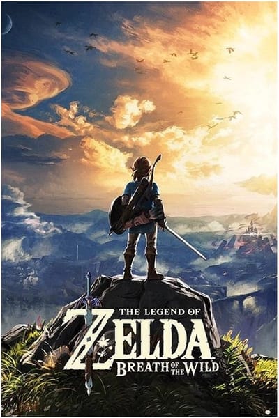 Pyramid International The Legend of Zelda Poster Pack Ocarina of Time 40 x 50 cm Poster & Wallscrolls