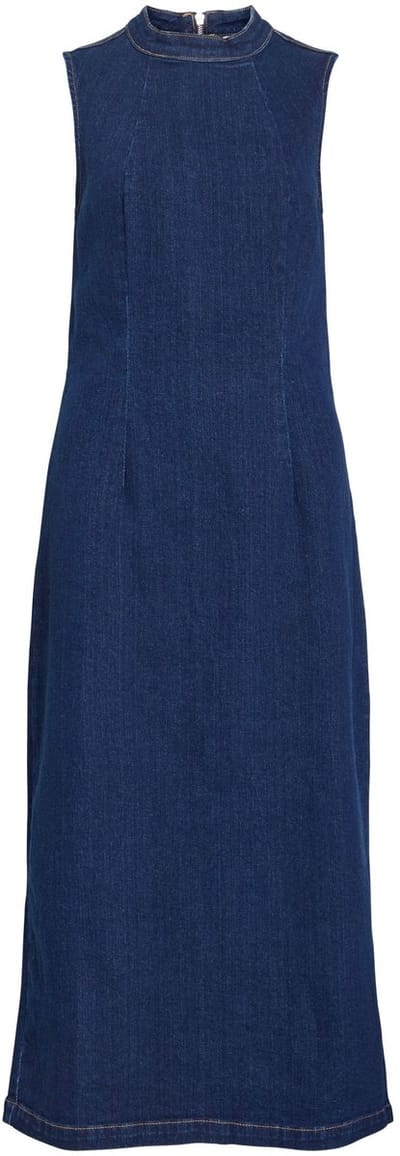 VILA Denim jurk VIWIONA Midi