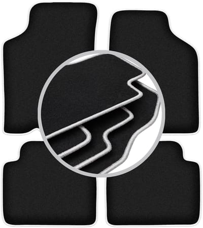 CARLUX-SILVER automatten voor: Kia Sephia II sedan (1997-2001)