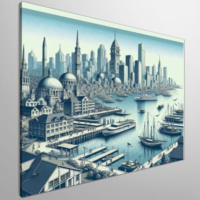 Kunstprint | Wanddecoratie | Canvas | 60 × 60 cm