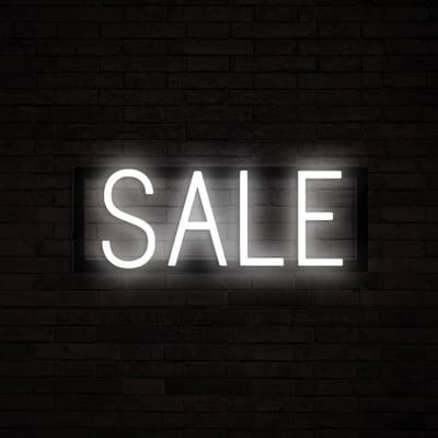 SALE - Lichtreclame Neon LED bord verlicht | SpellBrite | 41,56 x 16 cm | 6 Dimstanden & 8 Lichtanimaties | Reclamebord neon verlichting
