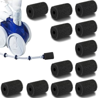 Dailygoods- Schuimborstel 12 Stuks - Robotstaarten - Schoonmaakaccessoires - Huishoudelijk - Efficiënt reinigen - Duurzaam materiaal