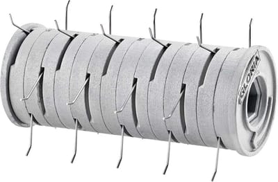 Lawn Aerator Accessories for MultiBrush Lawn Care - Removes Moss and Lawn Felt with Stainless Steel Teeth