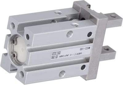 Dubbele Actie Pneumatische Cilinder voor Parallelle Grijper - Blokkeren met Vinger, 0.8 M5 Aansluiting, 16D Specificaties
