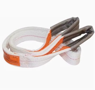 Hijsband Verdikt - Platte Strop - Goederen Verplaatsen - Hoge Sterkte - 5 Ton 1 Meter - Oranje