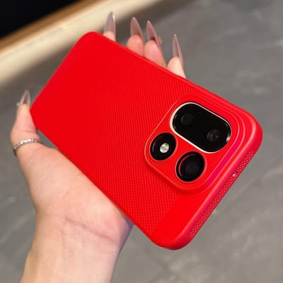 Voor OnePlus 15 Hoesje Koeling Warmteafvoer Telefoonhoesje Voor OnePlus15 One Plus 15 Ademend Schokbestendig Harde Cover Voor OnePlus15 For OnePlus 15