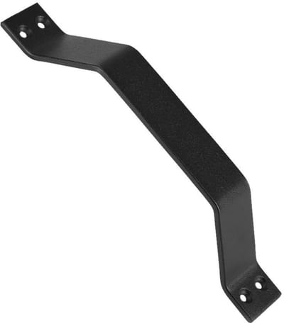 Dailygoods- Deurgreep Zwart - Deurknop - Handgreep - Carbon Staal - 22,5 cm - Inclusief Schroeven