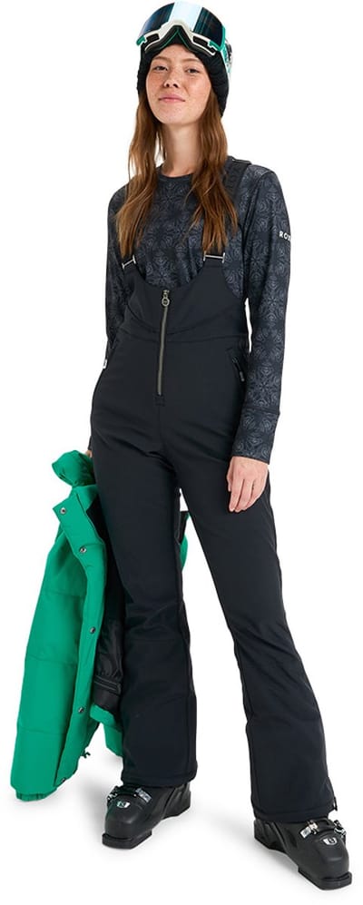 Roxy Summit Bib Broek Zwart L Vrouw