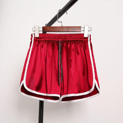 Hardloop Sportshorts voor Dames In Lente en Zomer Nieuwe Stijl Plus Size Los Afslankend Trekkoord Wijde Pijpen Broek Huisbroek L