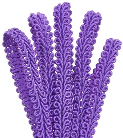 Cosensi - Dailygoods - 22,8 m Vlechtband voor Naaien en Decoratie in Paars