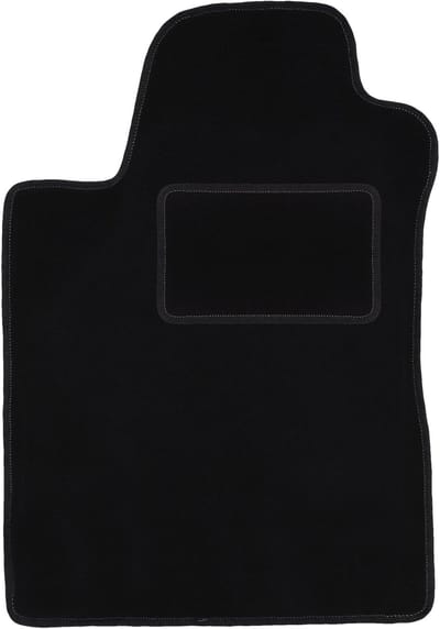 Bestuurdersmat zwart voor: Toyota Corolla Verso II minivan (2004-2009)