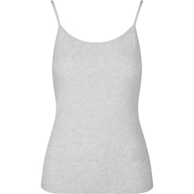 Urban Classics - Basic Cotton 2-Pack Tanktop - S - Grijs/Grijs