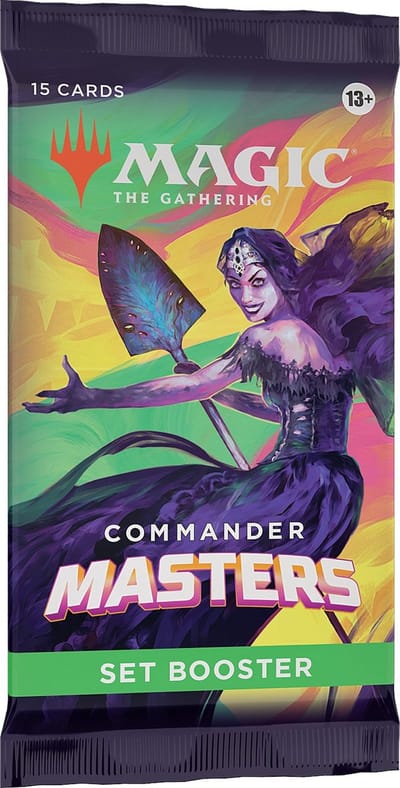 Magic the Gathering MTG Set Booster- Commander Masters - 1 pakje - TCG