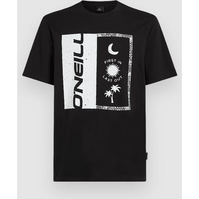 O'Neill Front Print T-Shirt zwart