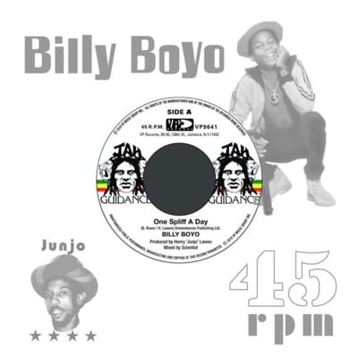 Billy Boyo & Roots Radics - One Spliff A Day/One Dub A Day (7" Single)