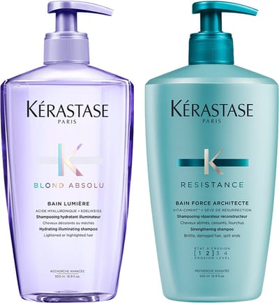 Kérastase - Blond Absolu Lumière & Résistance Force Architecte Shampoo - Voordeelset