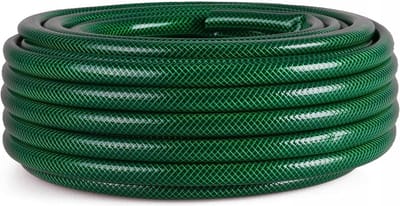 Tuinslang Groen - Waterslang PVC - Bewateren Tuin - UV en Algenbestendig - 30 Meter 3/4" - Donkergroen