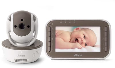 Alecto DVM200M babyfoon met camera en 4.3 inch kleurenscherm Taupebrown unisex