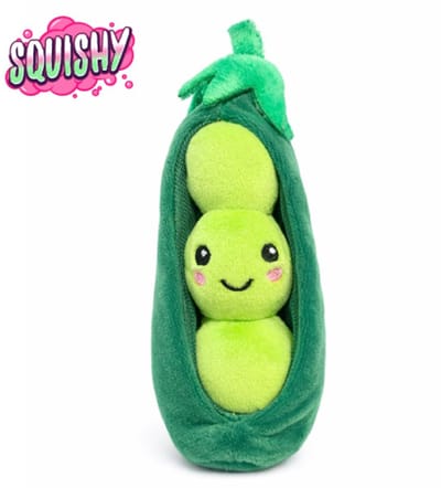 Sojaboon Mini Squishy Pluche Knuffel 12 cm
