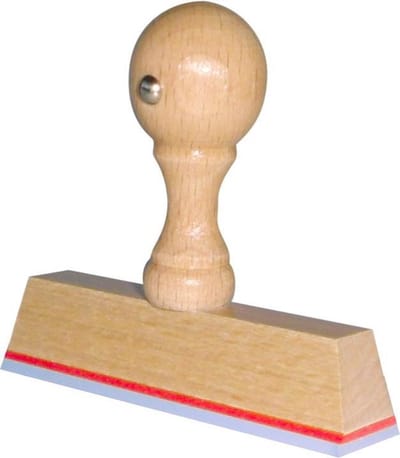 Handstempel 70x15 Mm - Stempels - Stempels volwassenen - Snelle Levering