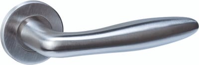 Intersteel Deurkruk Q 03 op rozet verdekt ø52x6mm rvs