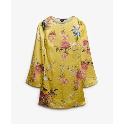 Nachtjapon met flared mouwen voor dames Superdry