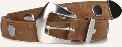 Omoda Suede Belt X Moderosa Riemen - Camel - Maat 85