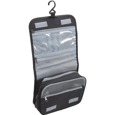 Hangende Toilettas Grote Capaciteit Net Interlayer Classificatie Opslag Waterdichte Make-uptas gray