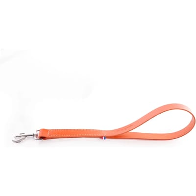 Bicolore leren hondenriem Martin Sellier 499