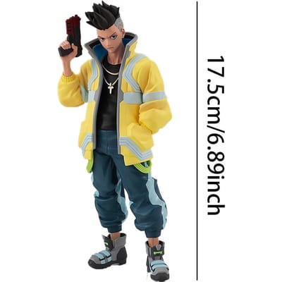 17cm Cyberpunk Edgerunners Anime Figuur Super Hacker Lucy Actiefiguur Straatman David Figuur PVC Volwassen Verzameling Model Hoge Kwaliteit Speelgoed