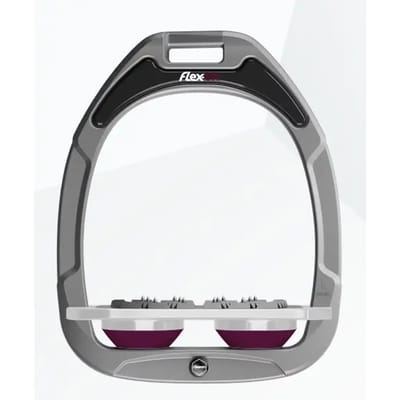 Platte Ultra Grip Aluminium/Grijs/Paars Beugels Flex-On Green Composite