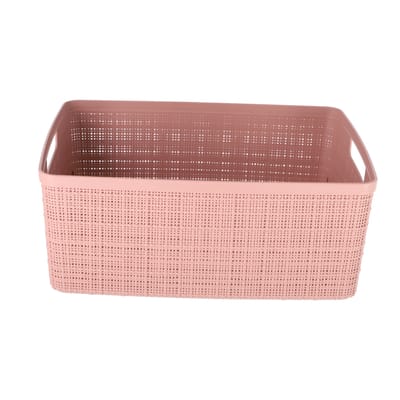 Curver Jute Opbergmand M - 12 liter - Roze