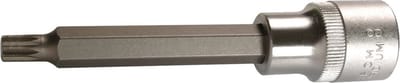SW-Stahl 05203L schroevendraaierbit 1/2" interne spline M10 x 100 mm l lange schroevendraaierbit voor metrische ISO-schroefdraad I schroevendraaierbit