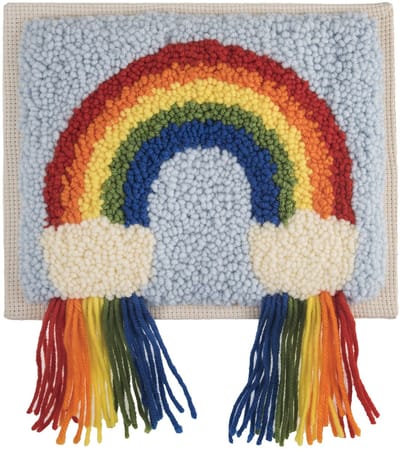 Punch Naald Frame Kit, Regenboog, 20,32 x 25,4 cm (8 x 10in)