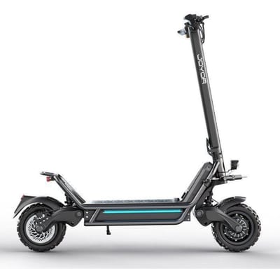 Trottinette électrique tout-terrain JOYOR E6-S - 11 pouces - Deux moteurs 1600 W - Batterie 60 V 31,5 Ah