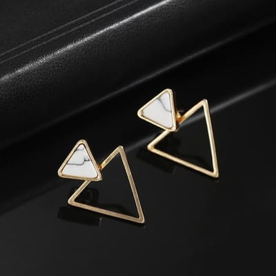 Boucles d'oreilles pendantes rondes coréennes pour femmes, nouvelle mode, géométriques, rondes, en forme de cœur, en or, tendance, bijoux de mariage black