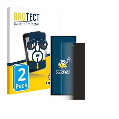 BROTECT - privacy screenprotector voor Samsung Galaxy Z Fold 6 5G - Folie Beschermfolie Blauwlichtfilter 2 Stuks