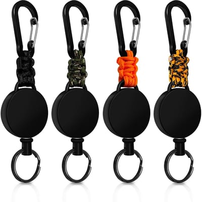 Dailygoody - Uittrekbare Sleutelhangers - ID-kaarthouder - 60 cm