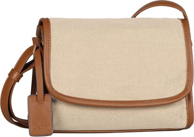 Gabor Schoudertas Danee Flap Bag Top Zip Mixed Beige Crème