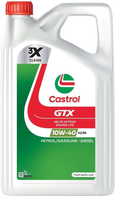 Castrol GTX A3/B4 10W40 - 5L