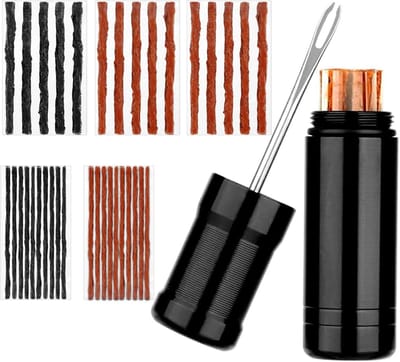 Complete Tubeless Reparatieset voor Fietsen en Mountainbikes met 35 Hechstrips en Reparatietool