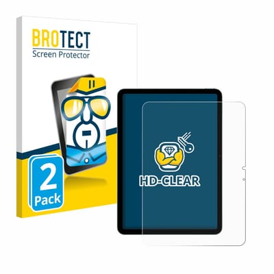 BROTECT - Screenprotector voor Apple iPad Air 11" M2 2024 - Folie Beschermfolie transparant 2 Stuks