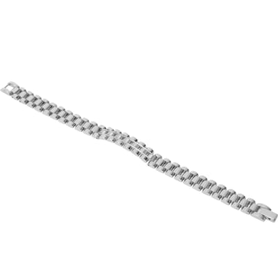 Roestvrijstalen Armband Elegant Eenvoudige Armband Sieraden Accessoires Cadeau Zilver Wit white