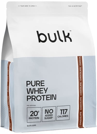 Bulk Pure Whey Protein (1800g) Chocolate - Eiwitten - Wei-eiwit concentraat