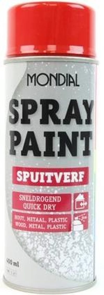 Mondial - Verf Spuitbus - Spuitlak - 400ml - Sneldrogend