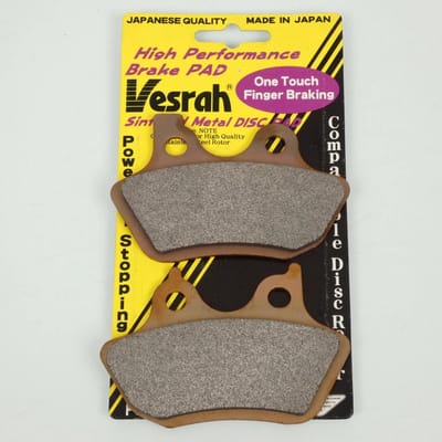 Plaquette frein Vesrah pour moto Harley Davidson 1450 FLSTF Fat Boy 2000 à 2006