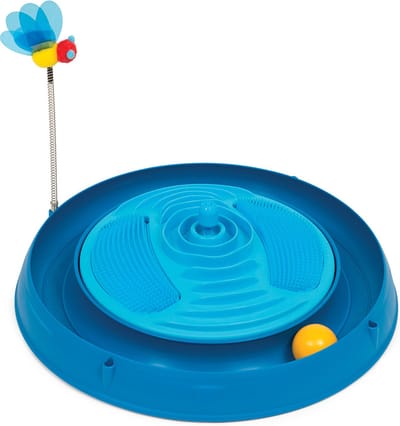 Catit Play Circuit Ball Toy with Catnip Massager