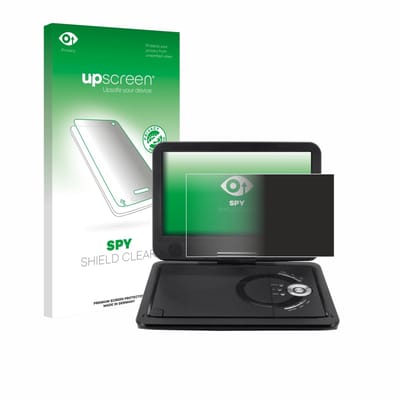 upscreen - privacy screenprotector voor Soundmaster PDB1910SW DVD Player - Folie Beschermfolie Blauwlichtfilter