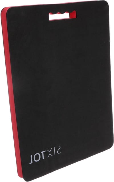 Kniebeschermingsmat - Kneeler Kussen - Comfortabel Knielen - Chemisch Bestendig Schuim - 25 x 35 cm - Zwart